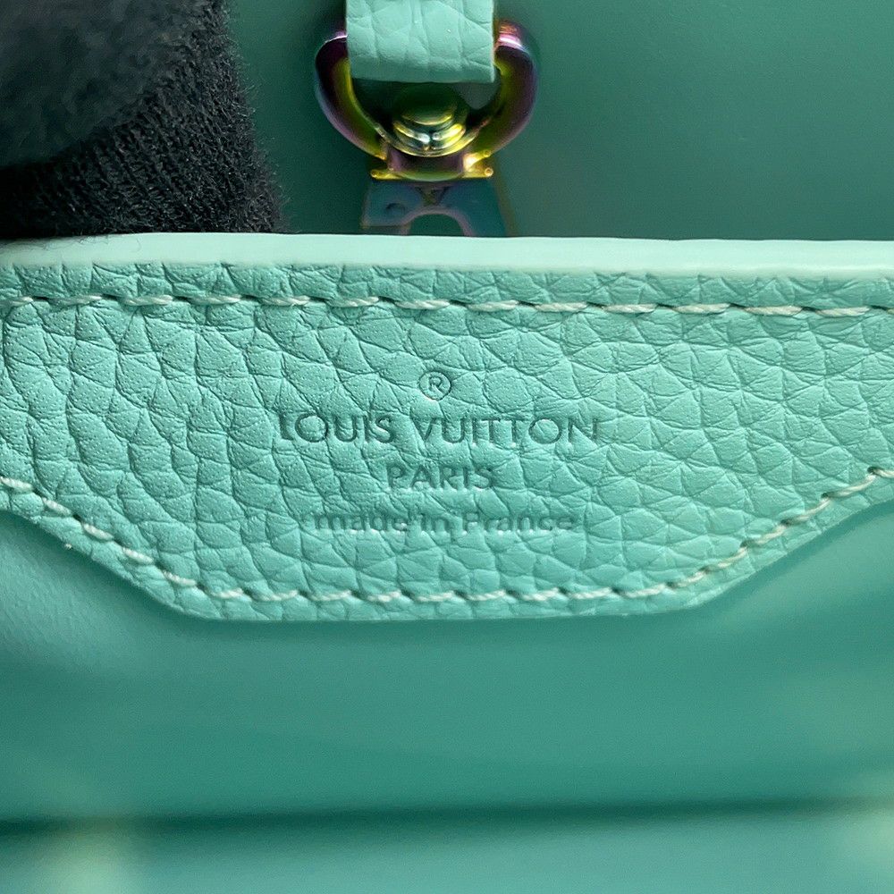 ルイヴィトン ハンドバッグ トリヨンレザー カプシーヌBB トパーズ  M22055 LOUIS VUITTON 2wayショルダーバッグ