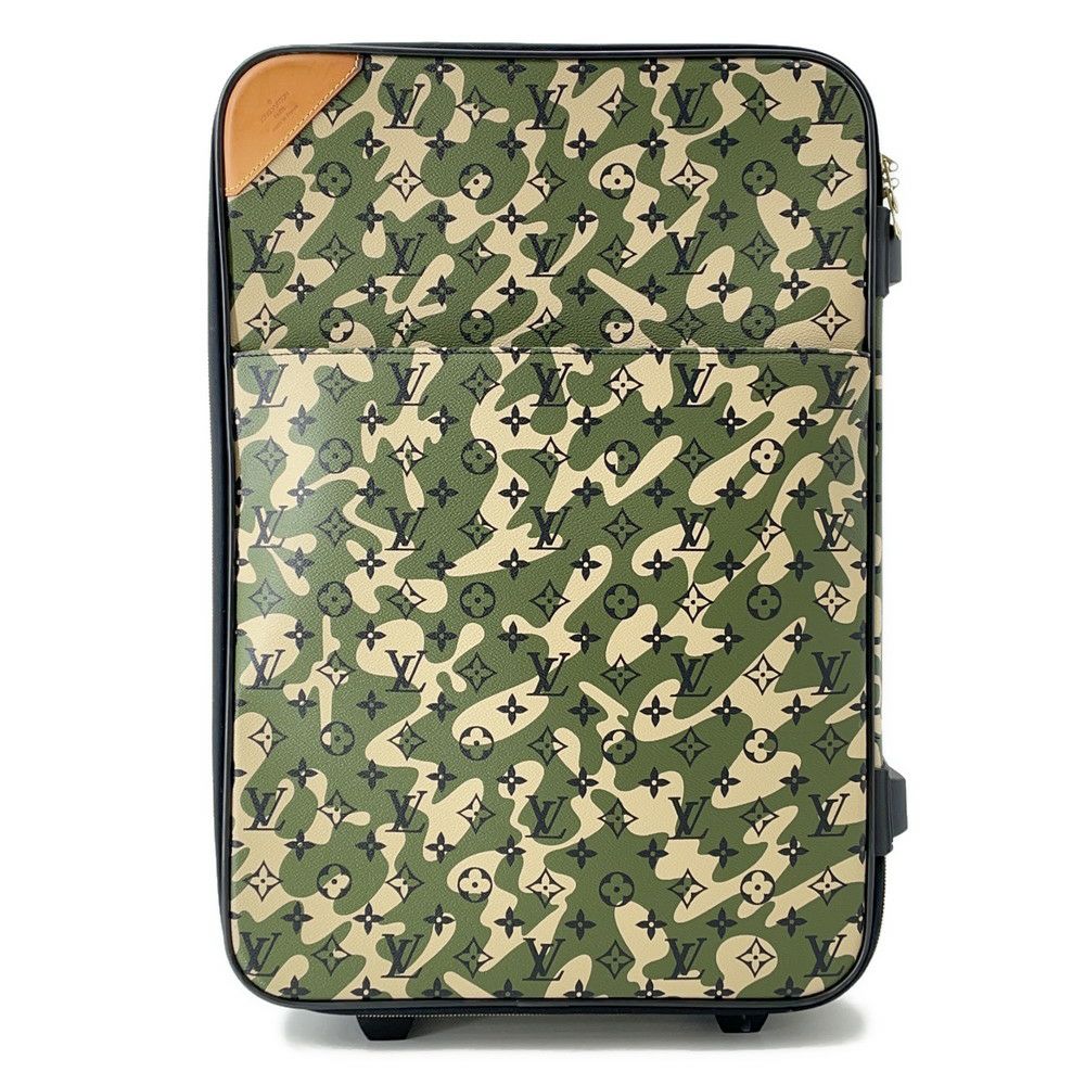 ルイヴィトン キャリーケース モノグラモフラージュ ぺガス60 M23333 ヴィトン 旅行 トラベル スーツケース 村上隆