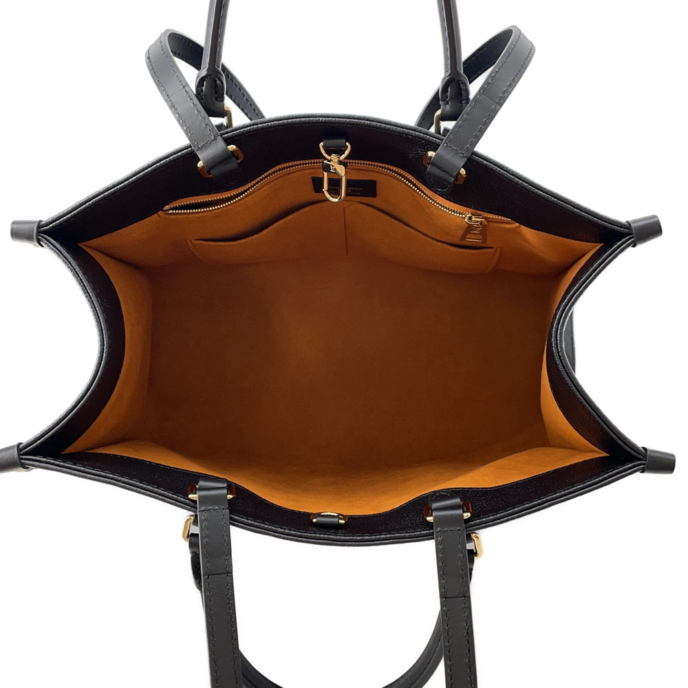 ルイヴィトン トートバッグ モノグラム・アンプラント オンザゴー MM M45595 2way ショルダーバッグ ブラック 黒