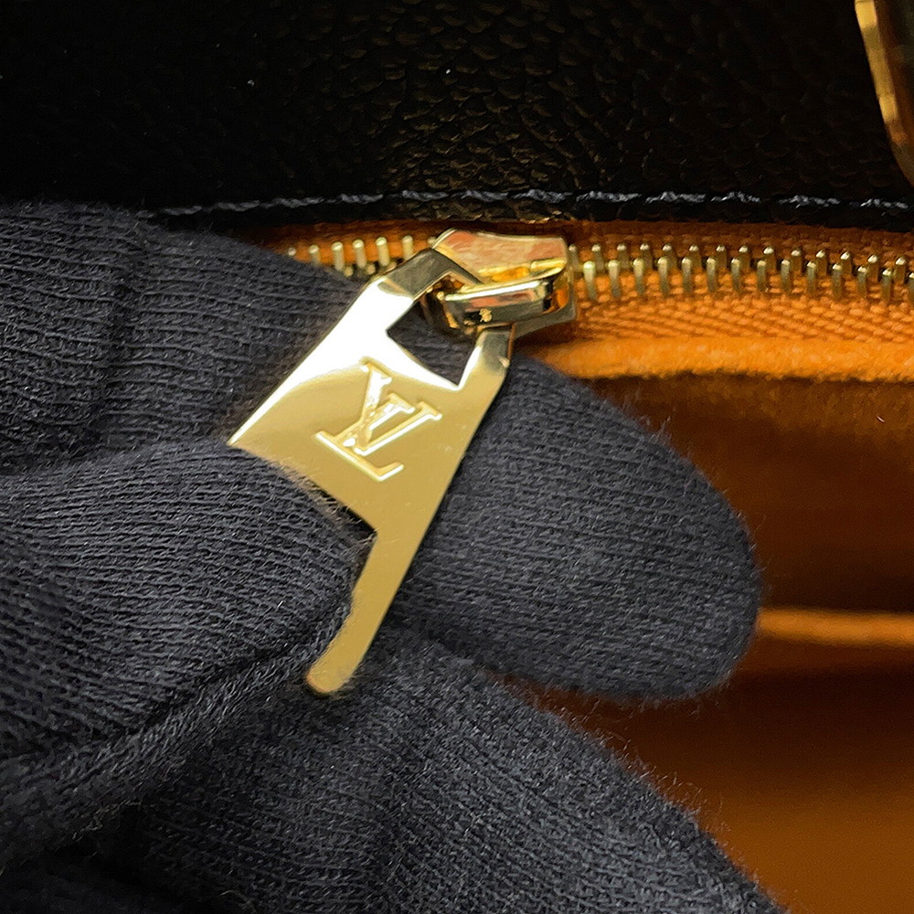 ルイヴィトン トートバッグ モノグラム・アンプラント オンザゴー MM M45595 2way ショルダーバッグ ブラック 黒