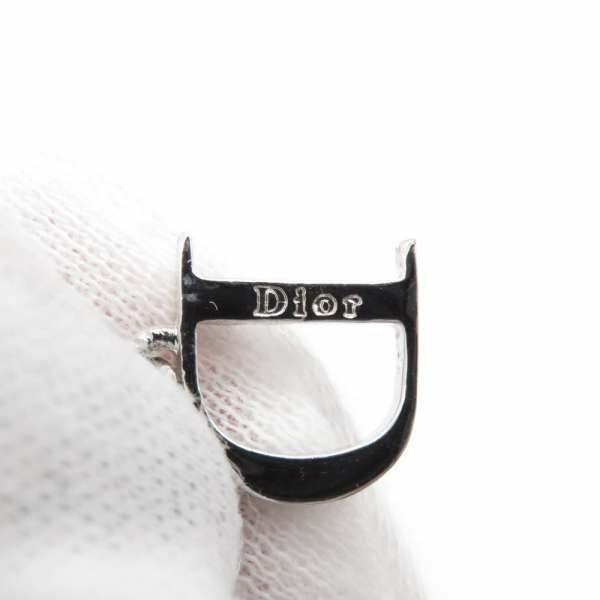 クリスチャン・ディオール ピアス ハート ロゴ ラインストーン Christian Dior アクセサリー
