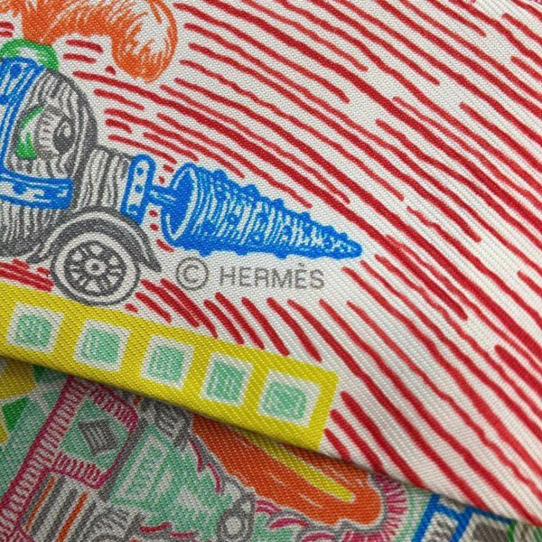 エルメス スカーフ ツイリー レイユール・デテ RAYURES D'ETE HERMES シルクツイル 2023年春