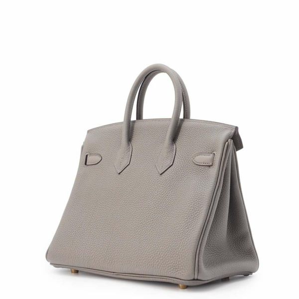 エルメス バーキン25 グリメイヤー/シャンパンゴールド金具 トゴ W刻印 HERMES Birkin ハンドバッグ