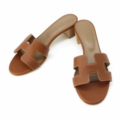 新品 エルメス イテア サンダル 38 スムーズ