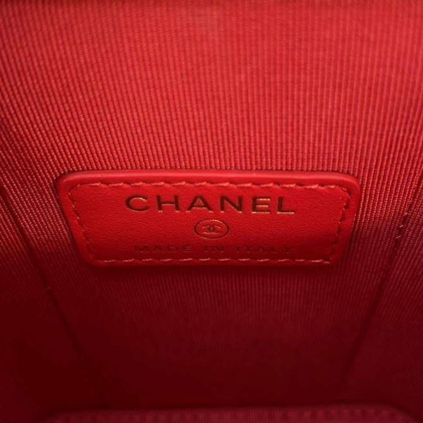 シャネル チェーンショルダーバッグ マトラッセ ココマーク ミニ バニティ キャビアスキン AP1466 CHANEL バッグ