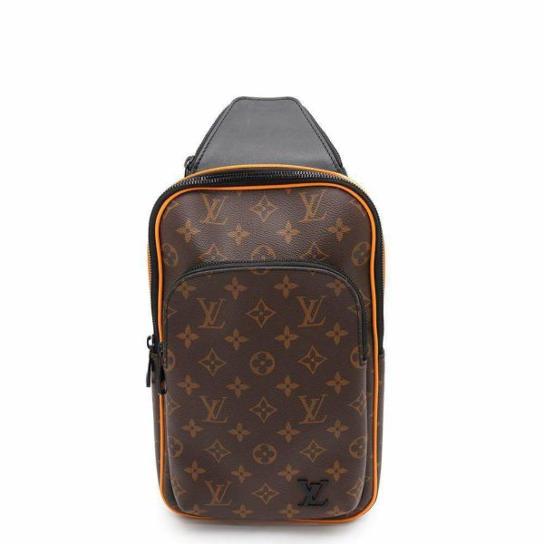 ルイヴィトン ボディバッグ モノグラム・マカサー アヴェニュー・スリングバッグ M46718 LOUIS VUITTON