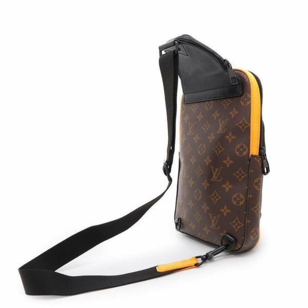 ルイヴィトン ボディバッグ モノグラム・マカサー アヴェニュー・スリングバッグ M46718 LOUIS VUITTON