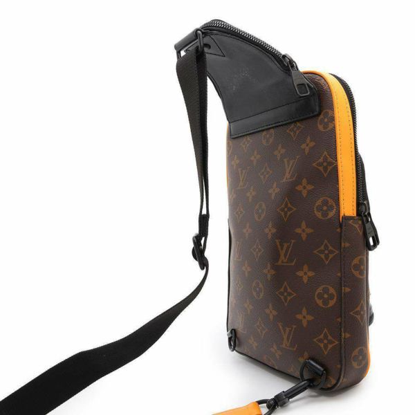 ルイヴィトン ボディバッグ モノグラム・マカサー アヴェニュー・スリングバッグ M46718 LOUIS VUITTON