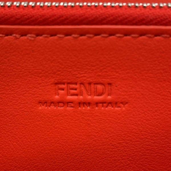 フェンディ 長財布 ピーカブー セレリア コンチネンタルウォレット ターンロック レザー 8M0427 FENDI 財布 赤