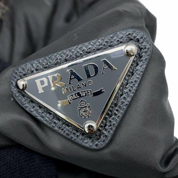 プラダ ダウンコート ブルーフォックスファー レディースサイズ36S 290696 PRADA ダウンジャケット