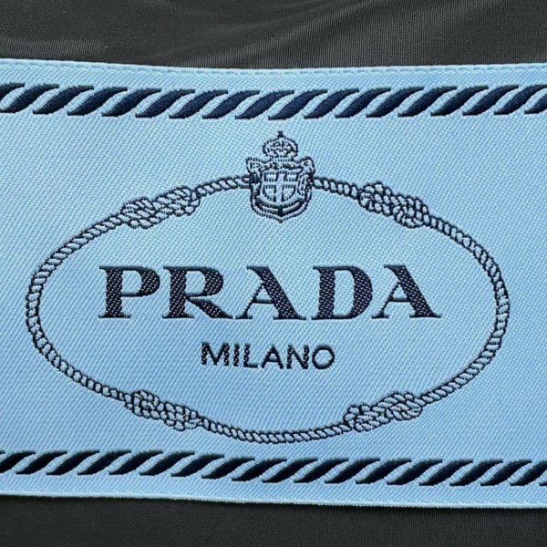 プラダ ダウンコート ブルーフォックスファー レディースサイズ36S 290696 PRADA ダウンジャケット