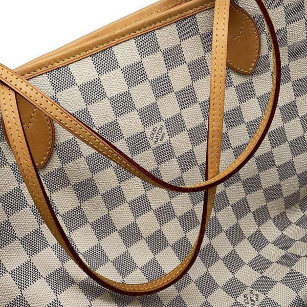 ルイヴィトン トートバッグ ダミエ・アズール ネヴァーフルMM N51107 LOUIS VUITTON ヴィトン バッグ