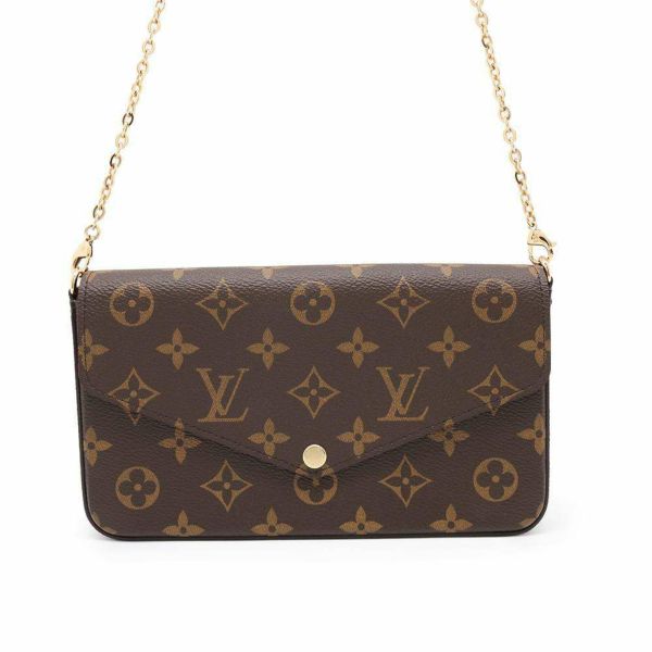 ルイヴィトン チェーンウォレット モノグラム ポシェット・フェリシー M81896 LOUIS VUITTON 財布 バッグ