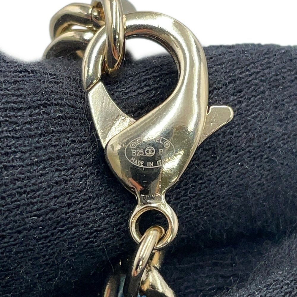 シャネル ネックレス ココマーク デニム 二連チェーン B25P ABF163 CHANEL アクセサリー