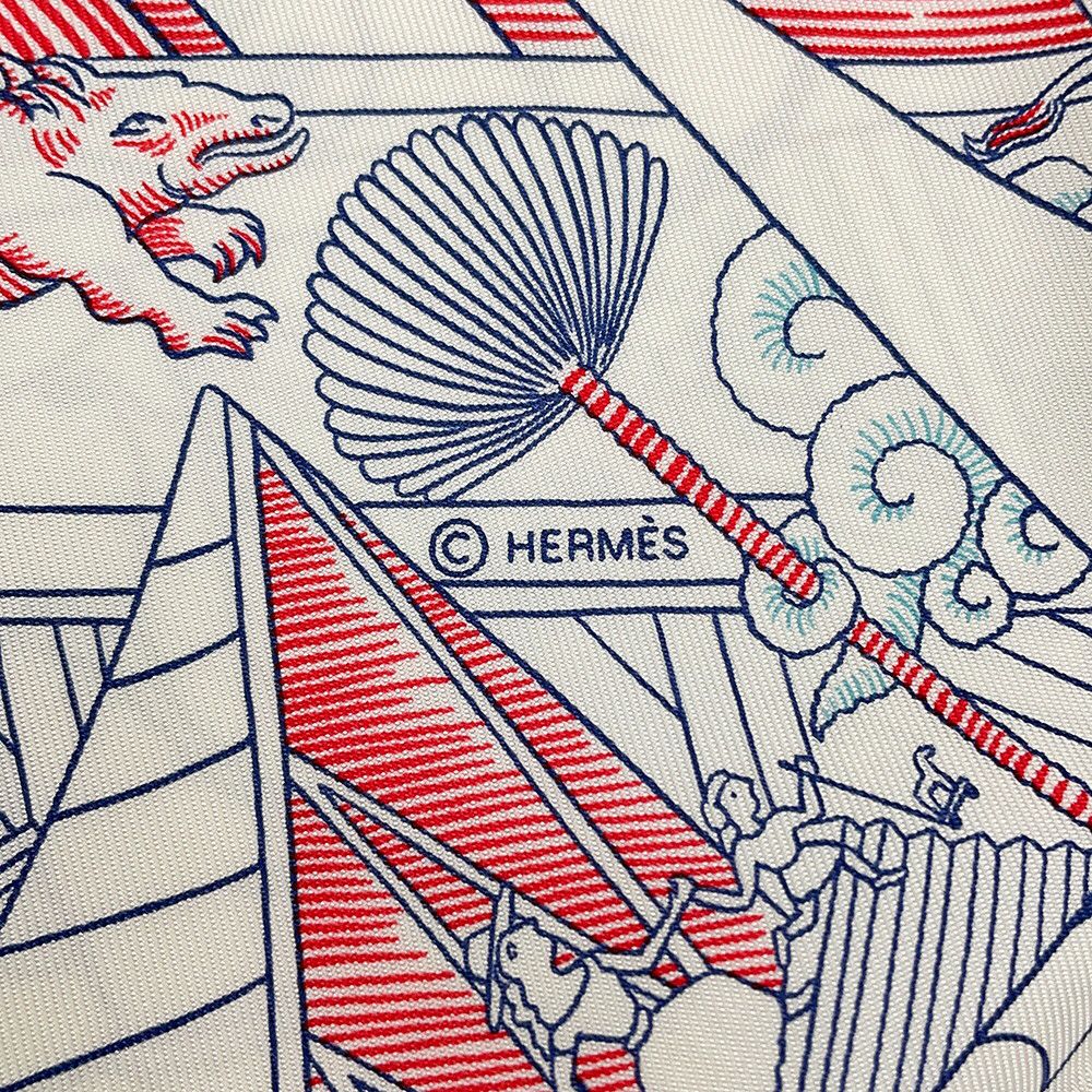 エルメス スカーフ カレ90 アニマポリス ANIMAPOLIS HERMES 2019年秋冬