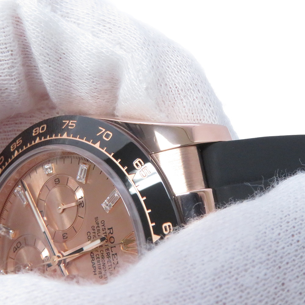 ロレックス コスモグラフ デイトナ ランダムシリアル ルーレット 116515LN ROLEX 腕時計 ピンク文字盤 11PD