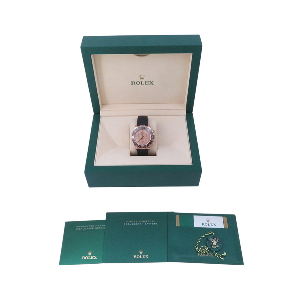ロレックス コスモグラフ デイトナ ランダムシリアル ルーレット 116515LN ROLEX 腕時計 ピンク文字盤 11PD