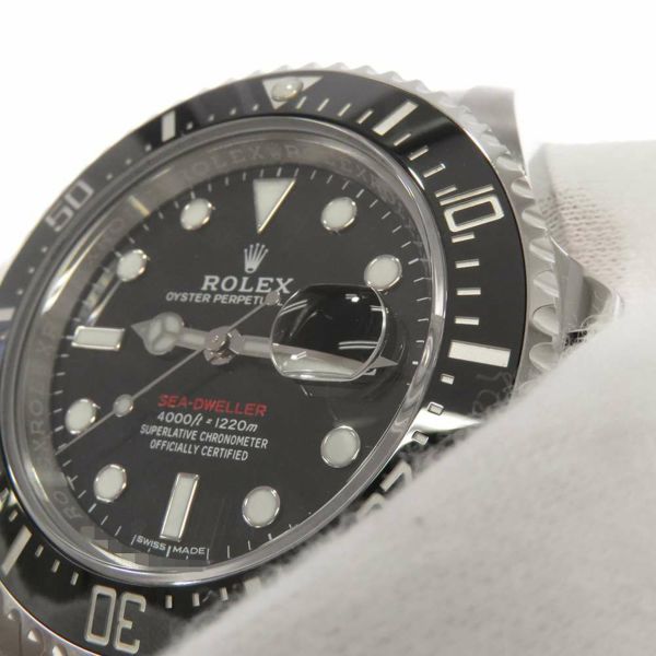 ロレックス シードゥエラー 1220 ランダムシリアル ルーレット 126600 ROLEX 腕時計 赤シード 黒文字盤