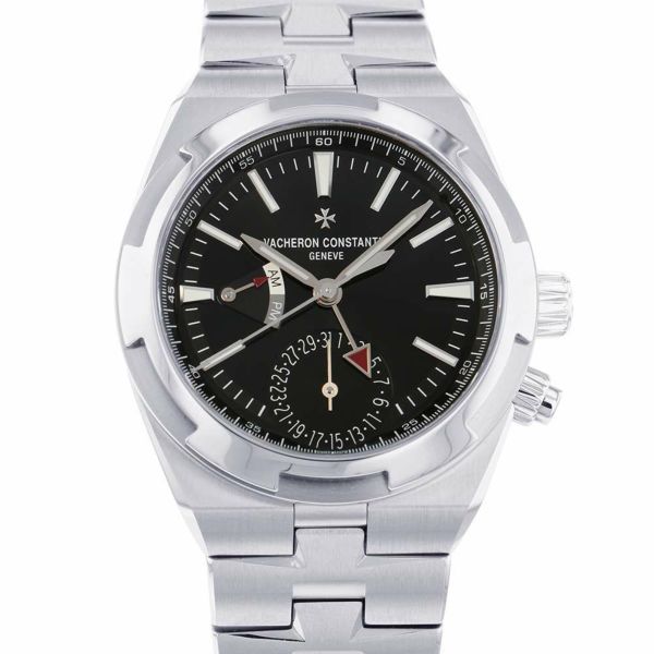 ヴァシュロンコンスタンタン オーヴァーシーズ デュアルタイム 7900V/110A-B546 VACHERON CONSTANTIN 腕時計 黒文字盤