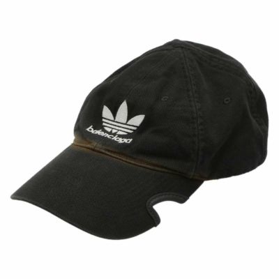 バレンシアガ キャップ ロゴ アディダス adidas コラボ コットン