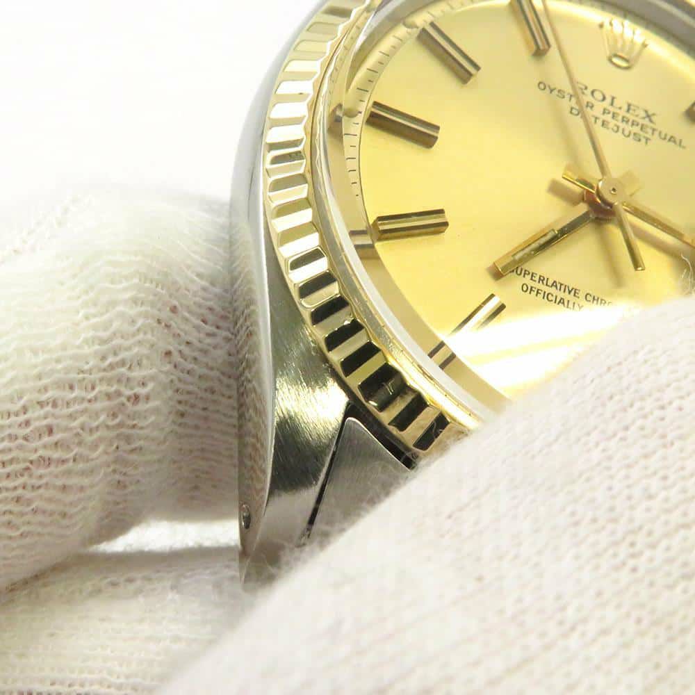 ロレックス デイトジャスト 36番 1601 ROLEX 腕時計 シャンパン文字盤