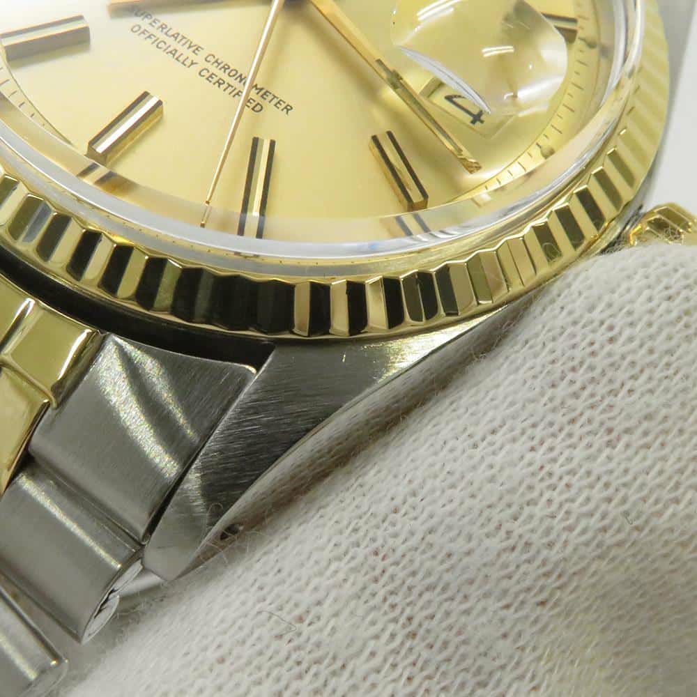 ロレックス デイトジャスト 36番 1601 ROLEX 腕時計 シャンパン文字盤