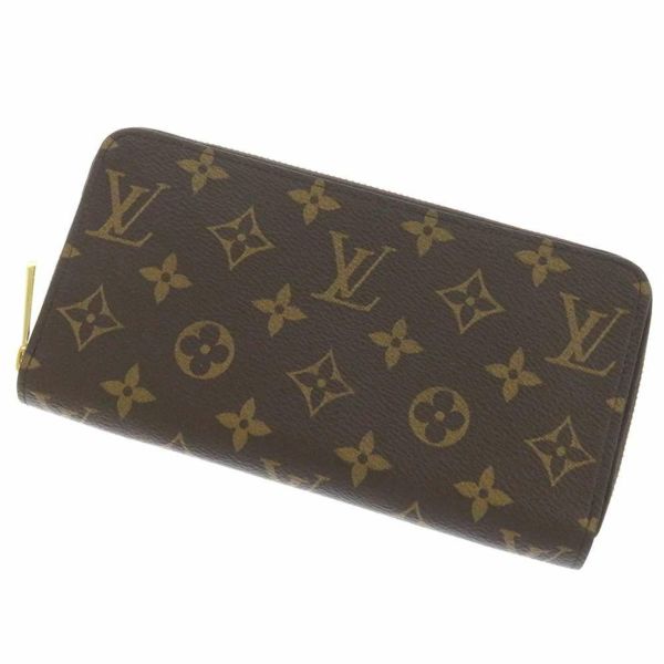 ルイヴィトン 長財布 モノグラム ジッピー・ウォレット フューシャ M41895 LOUIS VUITTON ヴィトン 財布