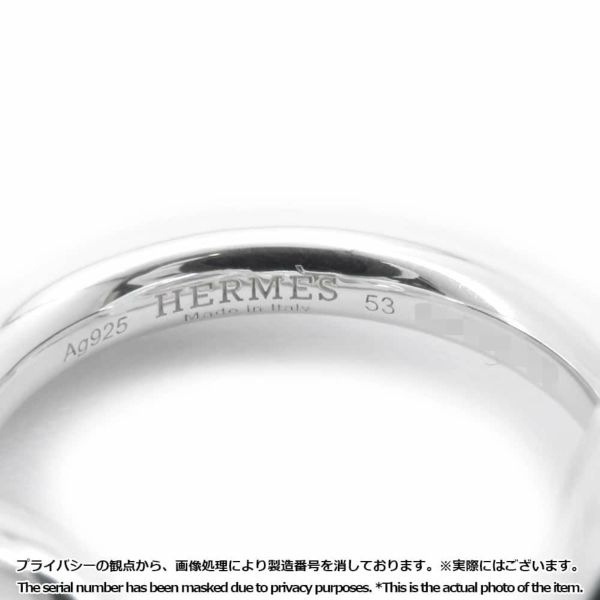 エルメス リング クロワゼット SV925シルバー リングサイズ53 HERMES ジュエリー 指輪