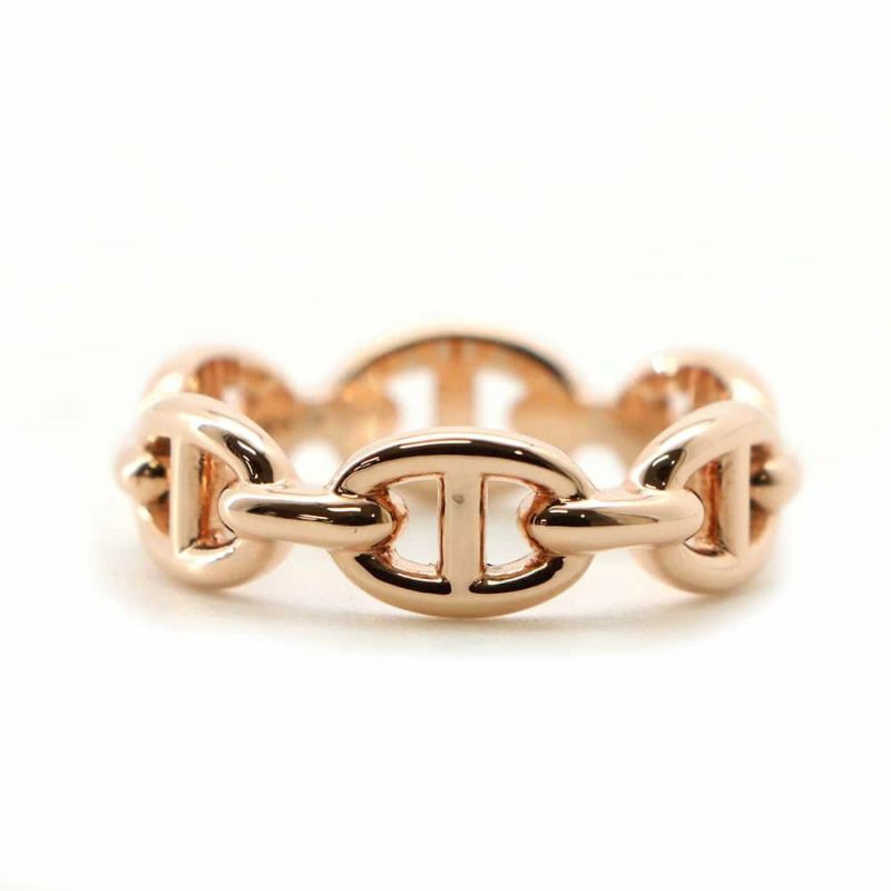 エルメス リング シェーヌダンクル アンシェネPM K18PGピンクゴールド リングサイズ52 指輪