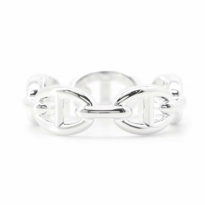 エルメス リング シェーヌダンクル アンシェネPM SV925シルバー リングサイズ58 HERMES ジュエリー