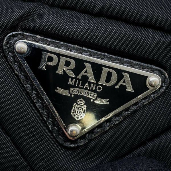 プラダ ショルダーバッグ パデッド ナイロン 1BD290 PRADA バッグ 黒