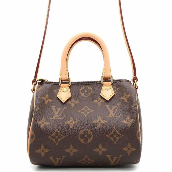 ルイヴィトン ハンドバッグ モノグラム ナノ・スピーディ M61252 LOUIS VUITTON 2WAYショルダーバッグ ヴィトン バッグ