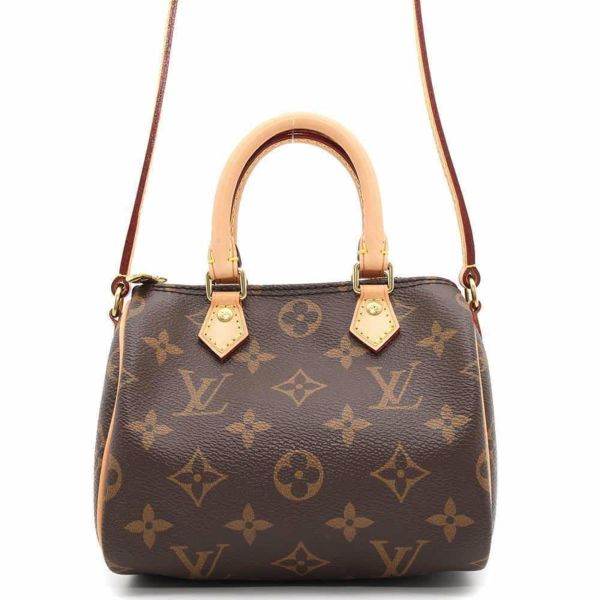 ルイヴィトン ハンドバッグ モノグラム ナノ・スピーディ M61252 LOUIS VUITTON 2WAYショルダーバッグ ヴィトン バッグ