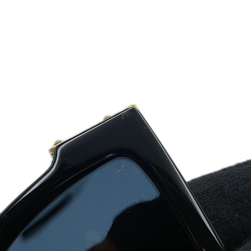 ルイヴィトン サングラス 1.1 ミリオネア アセテート 58□17 145 Z1165E LOUIS VUITTON アイウェア 黒 ブラック