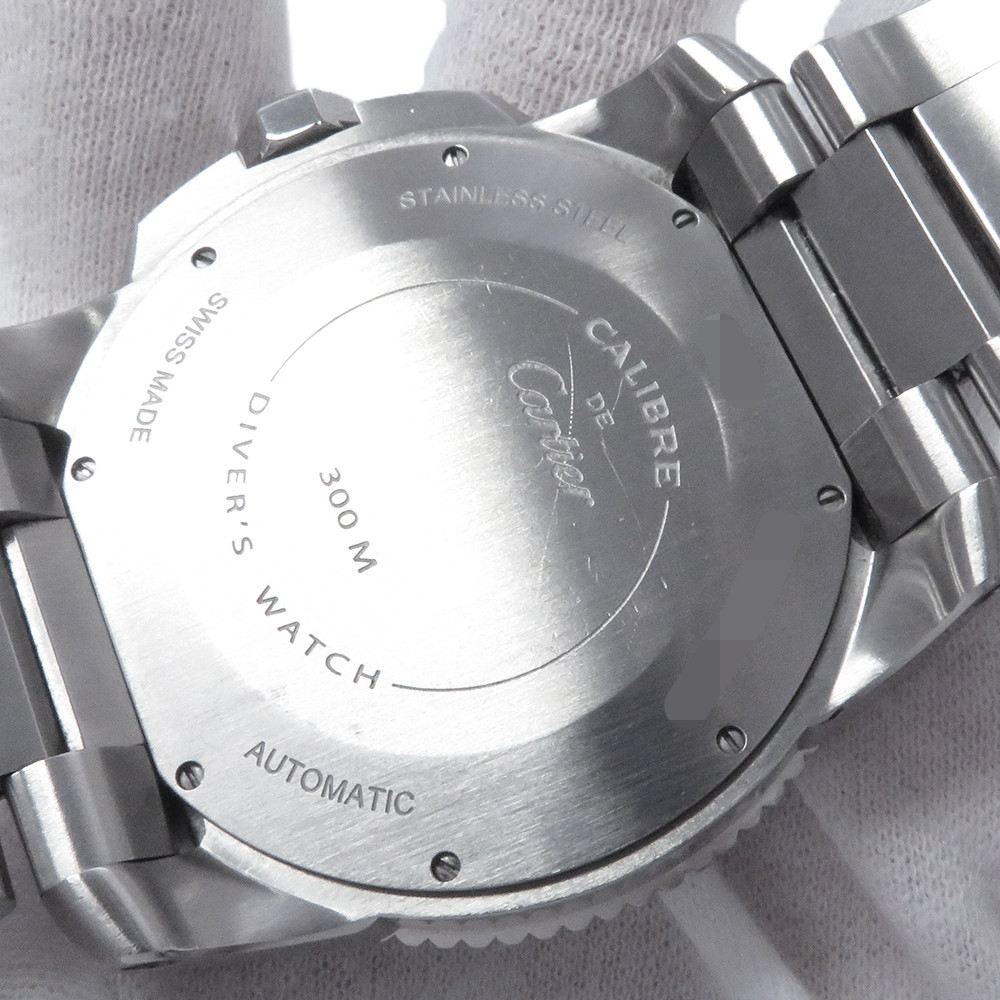カルティエ カリブル ドゥ カルティエ ダイバー W7100056 Cartier 腕時計 ウォッチ 黒文字盤