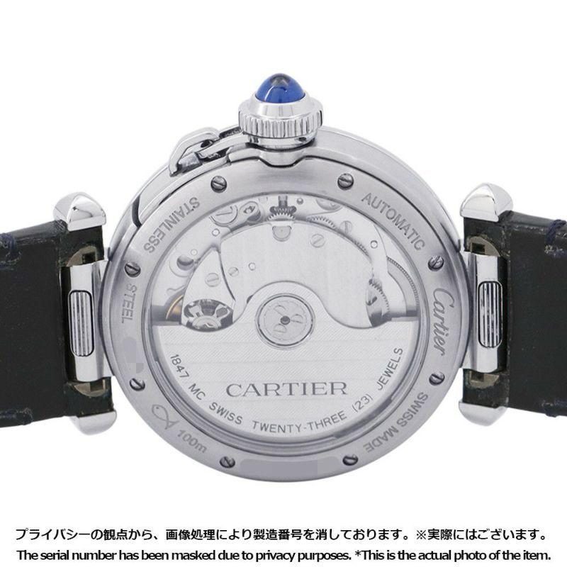 カルティエ パシャ ドゥ カルティエ WSPA0012 Cartier 腕時計 シルバー文字盤