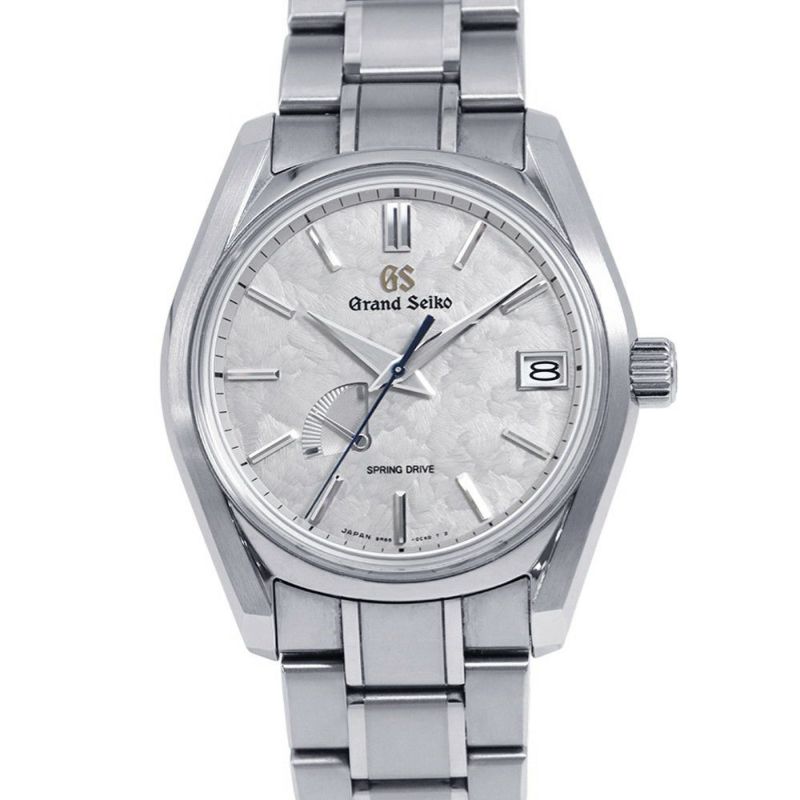 セイコー グランドセイコー ヘリテージコレクション SBGA445 SEIKO 腕時計 ライトグレー文字盤 大雪 深雪