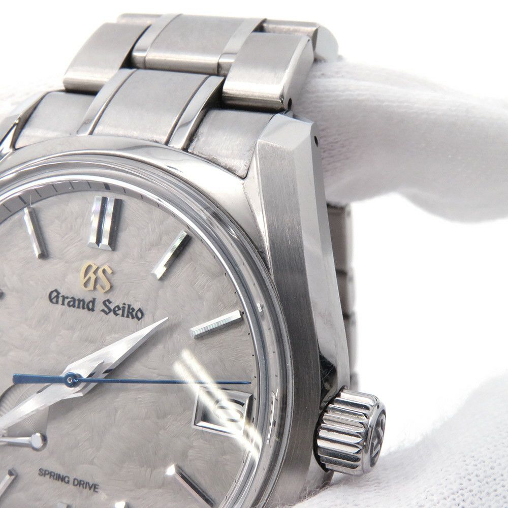 セイコー グランドセイコー ヘリテージコレクション SBGA445 SEIKO 腕時計 ライトグレー文字盤 大雪 深雪