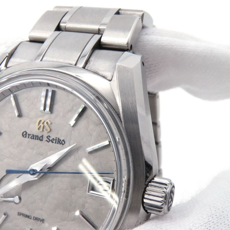 セイコー グランドセイコー ヘリテージコレクション SBGA445 SEIKO 腕時計 ライトグレー文字盤 大雪 深雪