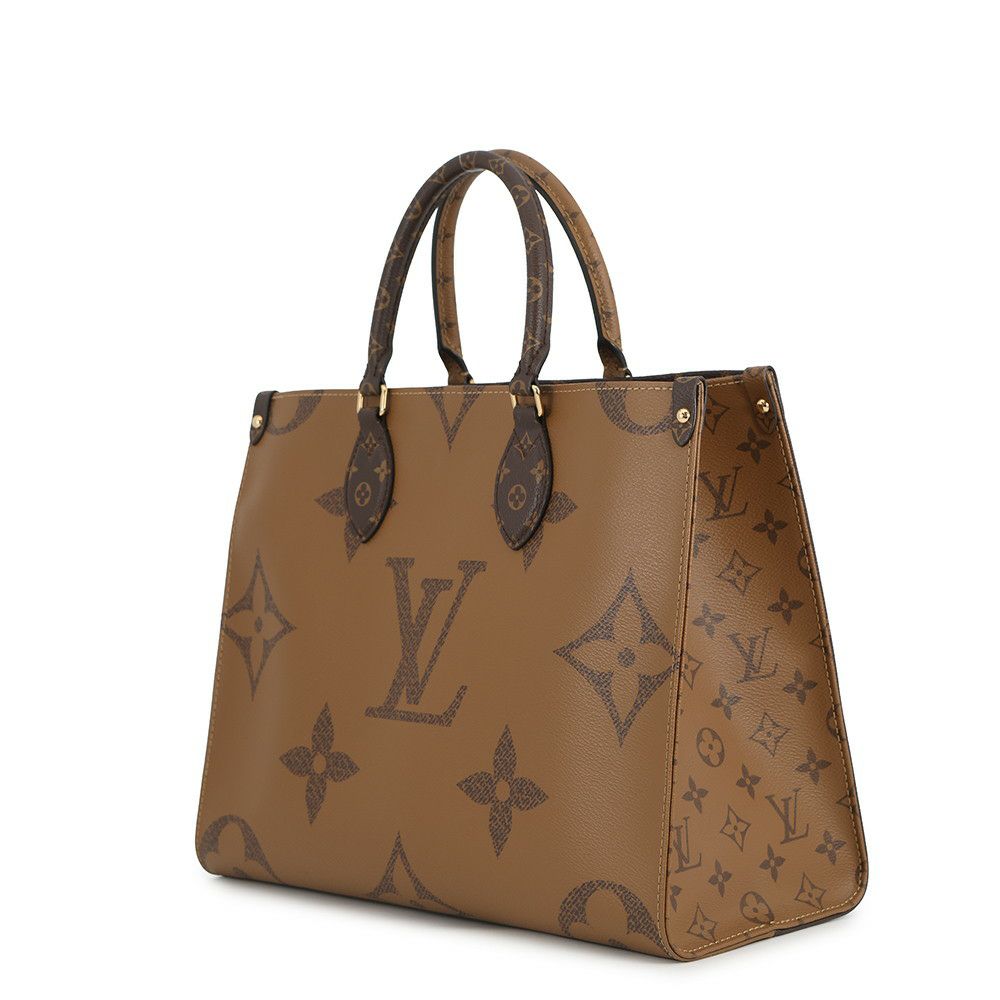 ルイヴィトン トートバッグ モノグラム・リバース ジャイアント オンザゴー MM M45321 2way ショルダーバッグ