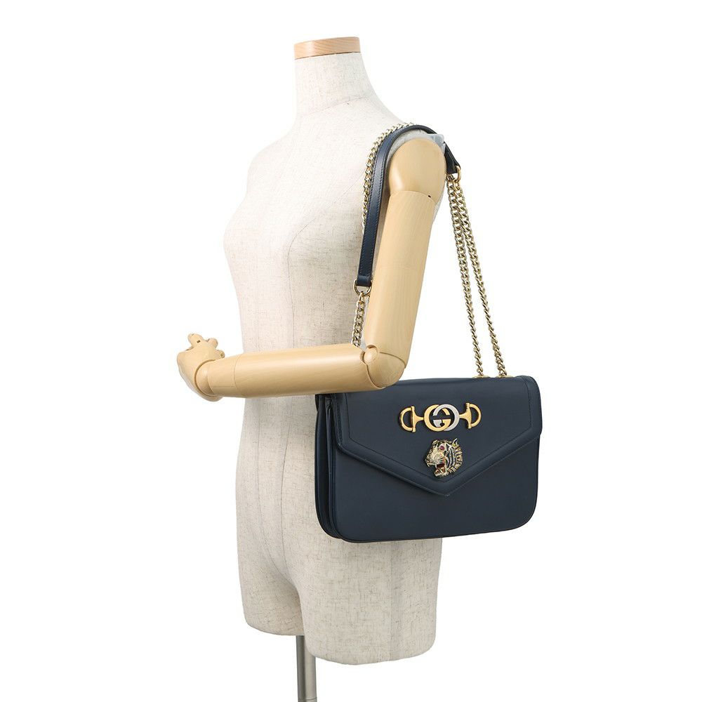 グッチ チェーンショルダーバッグ ラジャ タイガーヘッド 537241 GUCCI バッグ アウトレット品