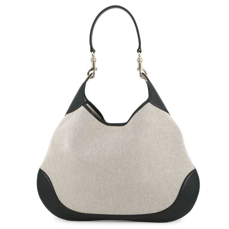 グッチ ショルダーバッグ ワンショルダーバッグ ミディアム キャンバス/レザー 815924 GUCCI トートバッグ 黒