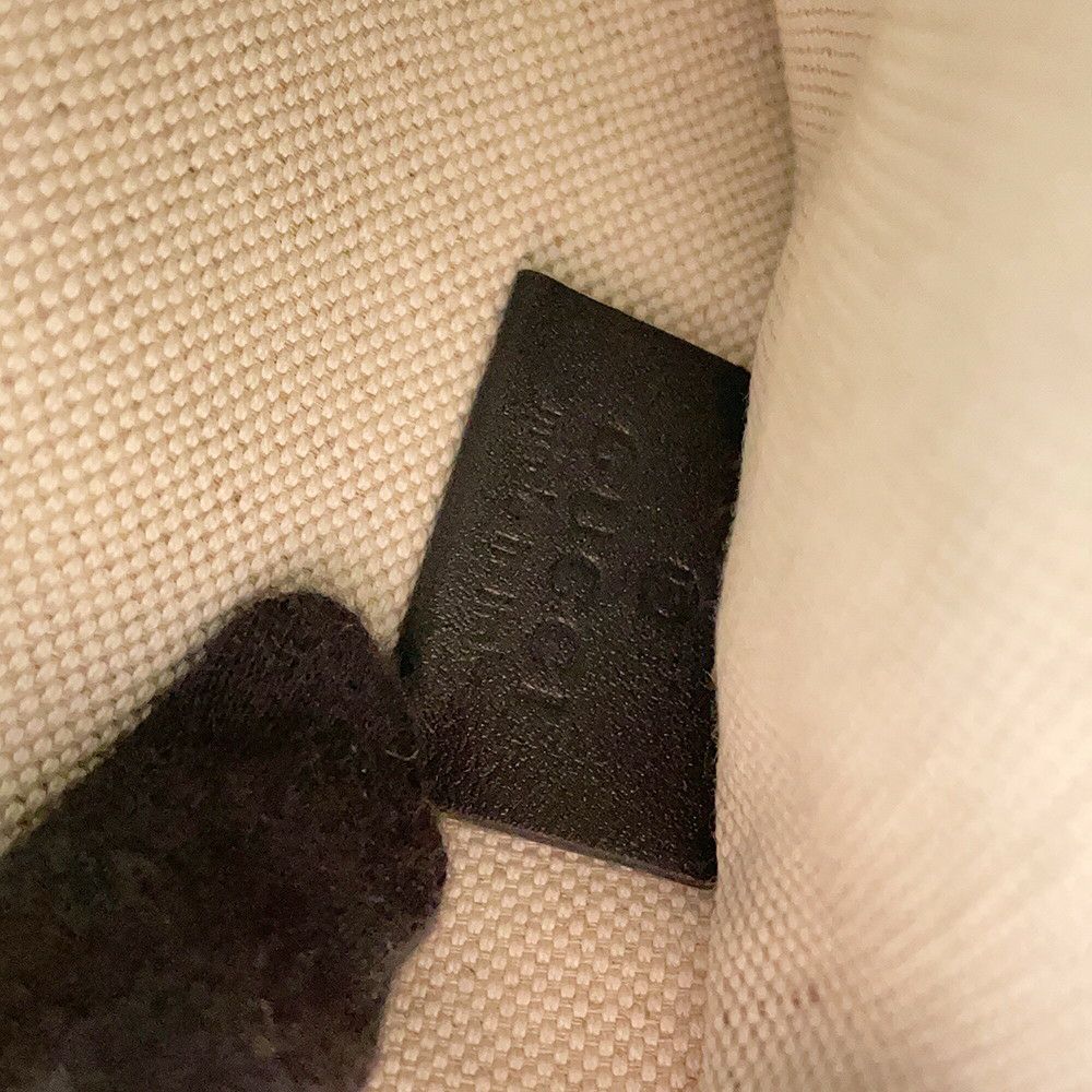 グッチ ショルダーバッグ ワンショルダーバッグ ミディアム キャンバス/レザー 815924 GUCCI トートバッグ 黒