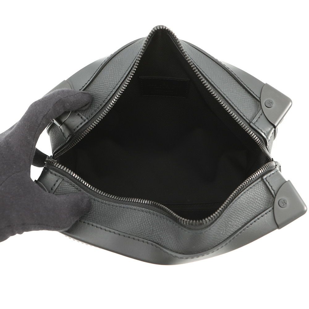 ルイヴィトン ショルダーバッグ タイガ ソフト・トランク M30341 LOUIS VUITTON 黒 ブラック メンズ 2019秋冬