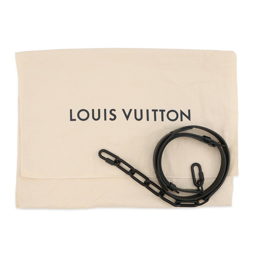 ルイヴィトン ショルダーバッグ タイガ ソフト・トランク M30341 LOUIS VUITTON 黒 ブラック メンズ 2019秋冬