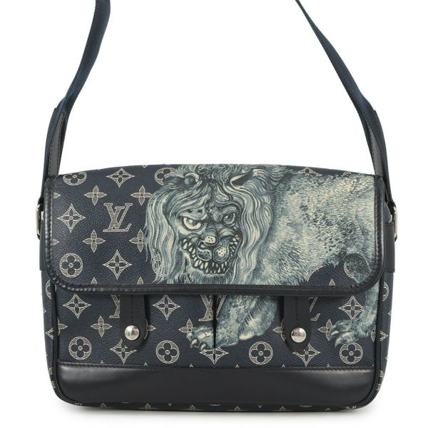 ルイヴィトン ショルダーバッグ モノグラム・サバンナ/チャップマン・ブラザーズ メッセンジャーPM M54248 LOUIS VUITTON