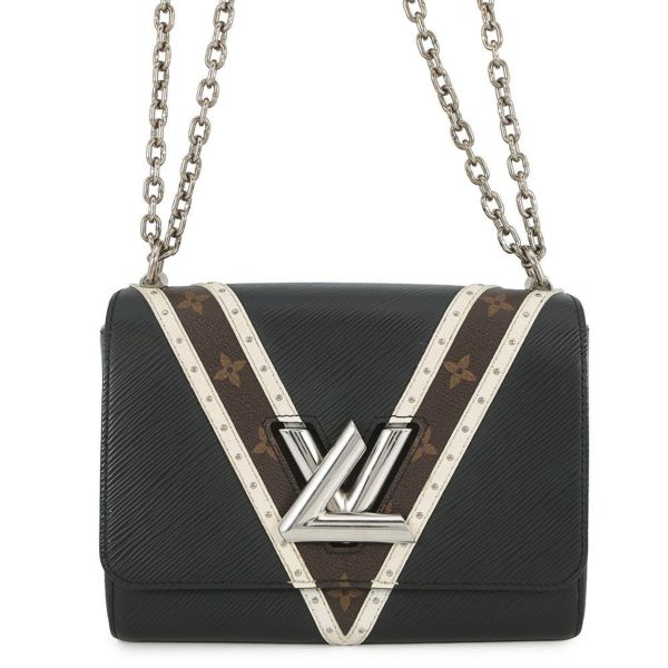 ルイヴィトン ショルダーバッグ エピ/モノグラム ツイストMM M50297 LOUIS VUITTON ヴィトン 2way 黒 ブラック