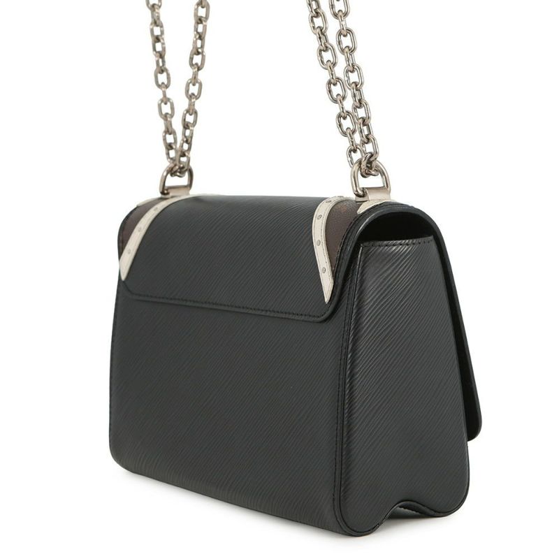 ルイヴィトン ショルダーバッグ エピ/モノグラム ツイストMM M50297 LOUIS VUITTON ヴィトン 2way 黒 ブラック