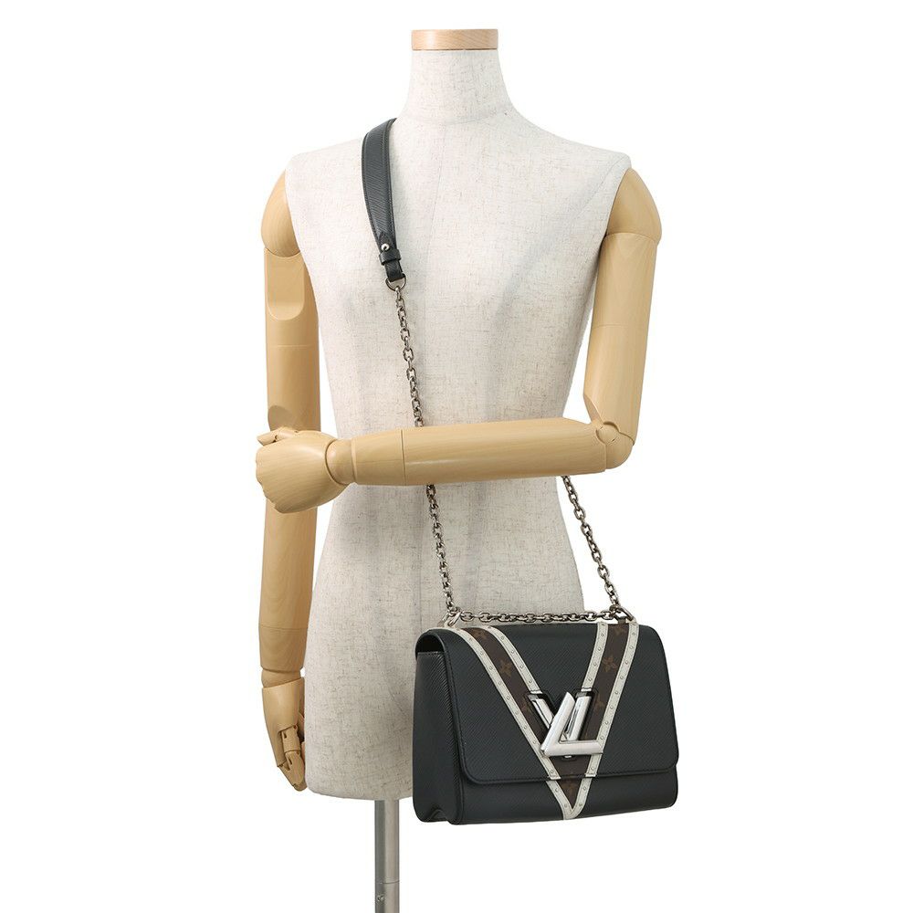 ルイヴィトン ショルダーバッグ エピ/モノグラム ツイストMM M50297 LOUIS VUITTON ヴィトン 2way 黒 ブラック