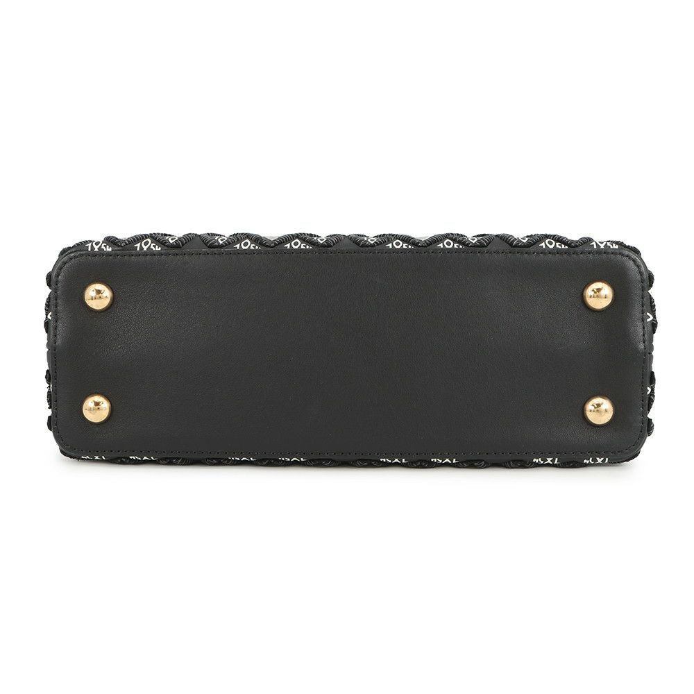 ルイヴィトン ハンドバッグ カーフレザー SINCE1854 カプシーヌMM M57358 LOUIS VUITTON 2way 黒 ブラック